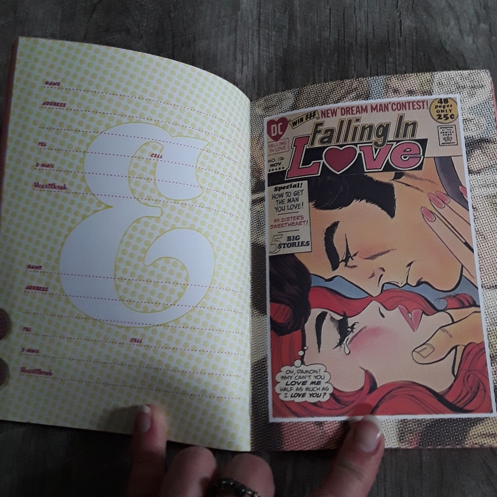 ⚡2/$10⚡DC Comics Romance Pulp Address Book - Picture 4 of 6